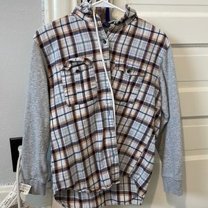 Flannel with Hood